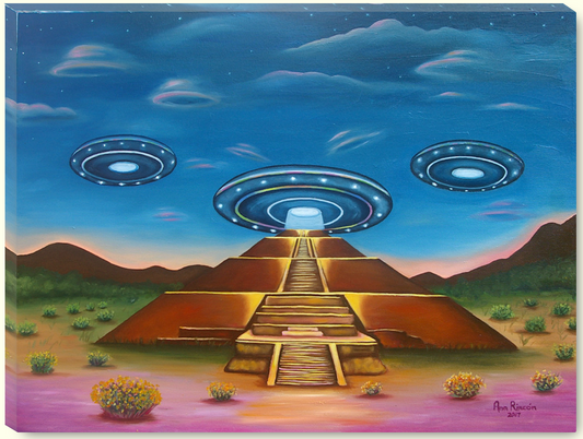 The Reunion - Giclee Canvas Prints (30 X 24")