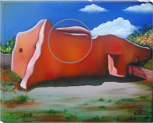 Tumacacori - Giclee Canvas Prints 24 x 18"